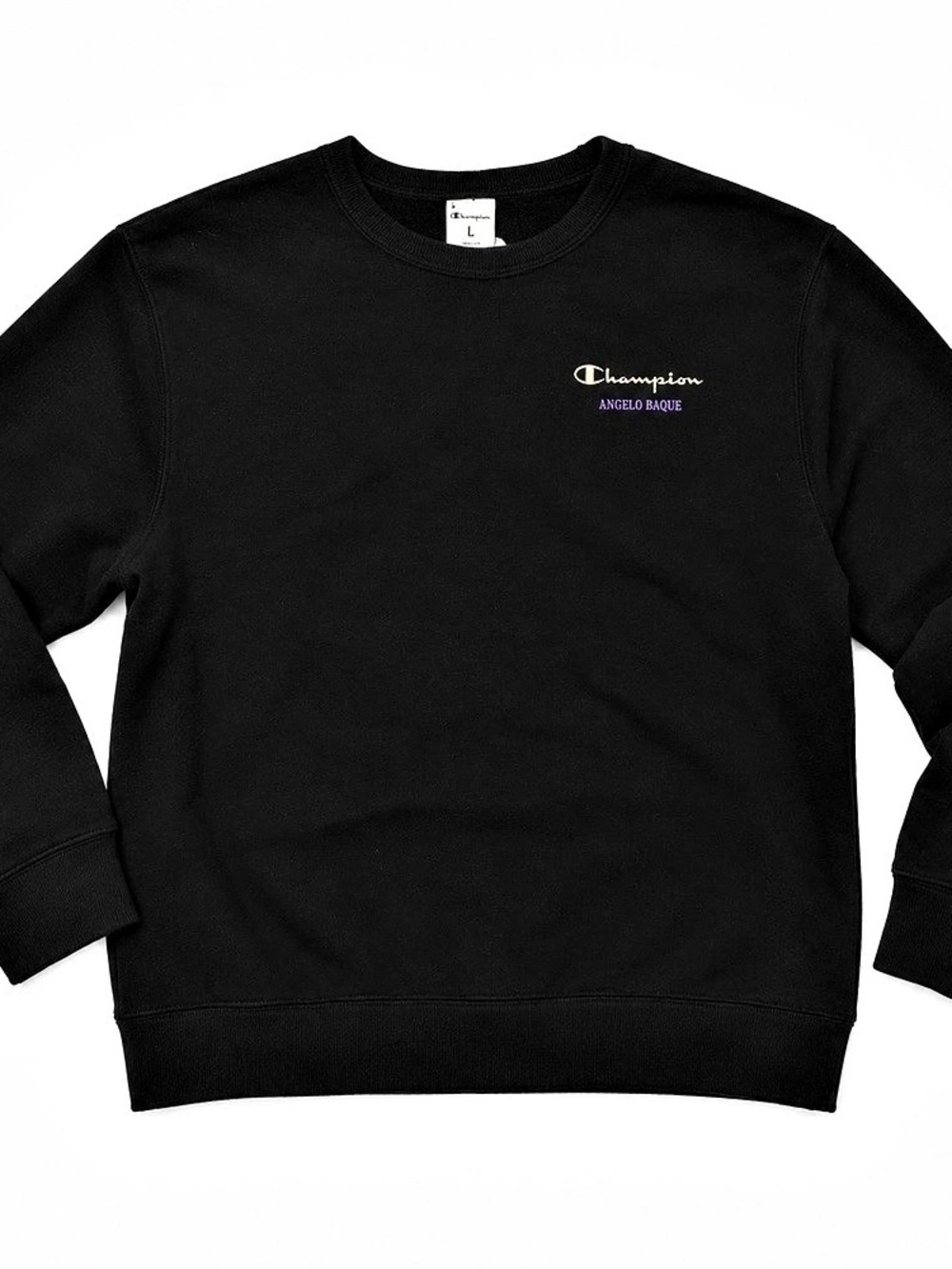 Champion x Angelo Baque Senior Thesis Crewneck Sweatshirt Large